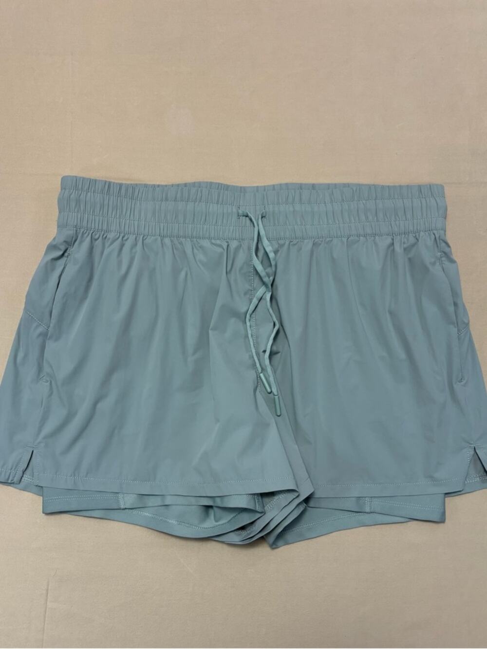 Spyder Women's Seafoam Green Athletic Drawstring Shorts Size Large